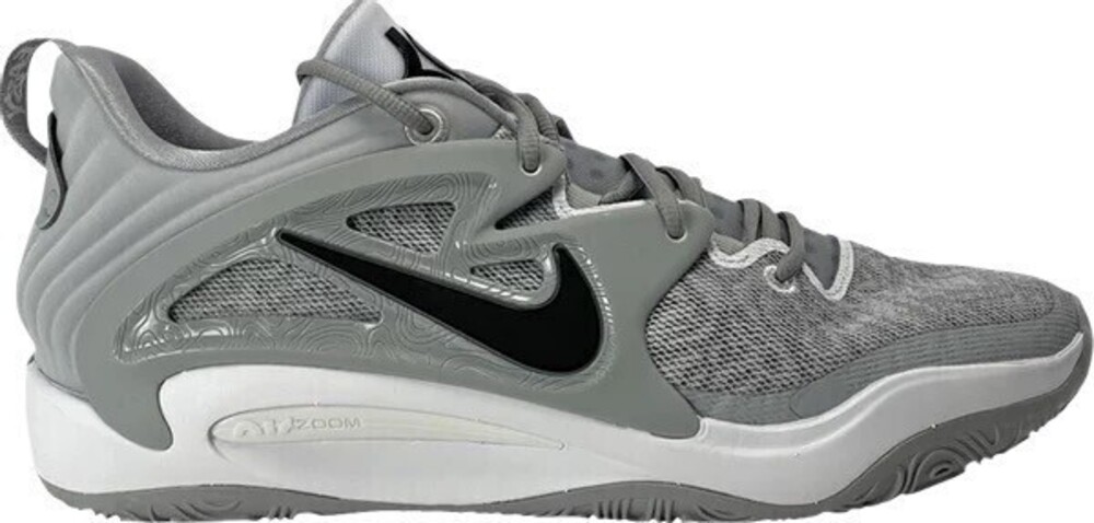 RARE Nike KD 15 TB 'Wolf Grey Black' Basketball DX6648-003 Men Size 5/Women 6.5